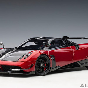 오토아트 파가니 와이라 BC 레드 자동차 다이캐스트 1:18