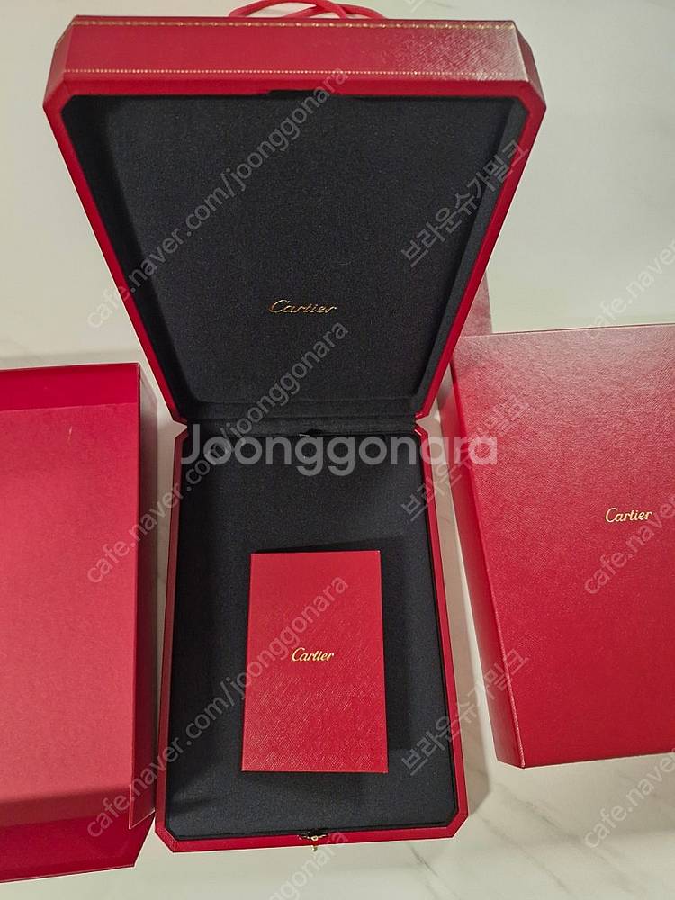 팬더 드 까르띠에 네크리스 목걸이 케이스 박스 쇼핑백팝...--1