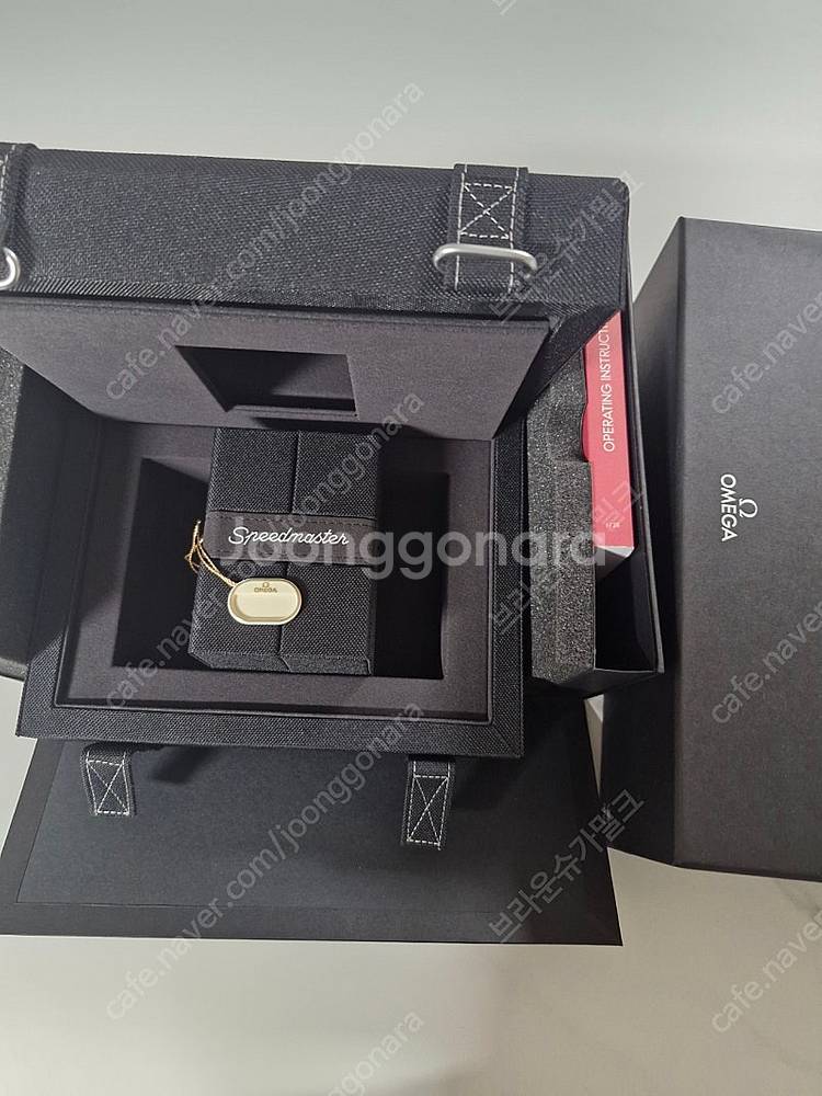 오메가 문워치 스피드 마스터 시계케이스 박스팝니다 (택...--1