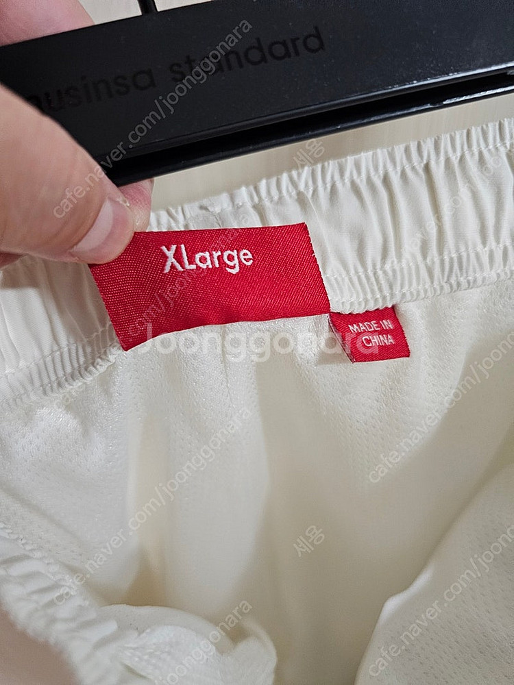 슈프림 커브 트랙 팬츠 화이트 XL--4