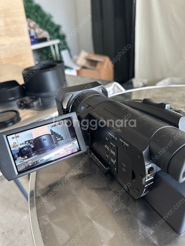 소니 AX700 캠코더 / 기본배터리 + 추가 대용량배...--1