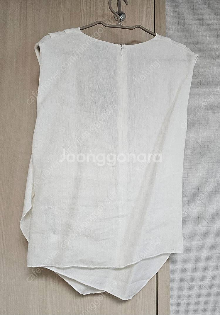 마시모두띠 린넨 크로스 탑--1