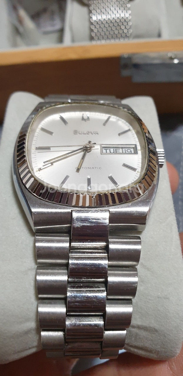 (판매-가격인하) 부로바 BULOVA 빈티지 사각 일체...--0