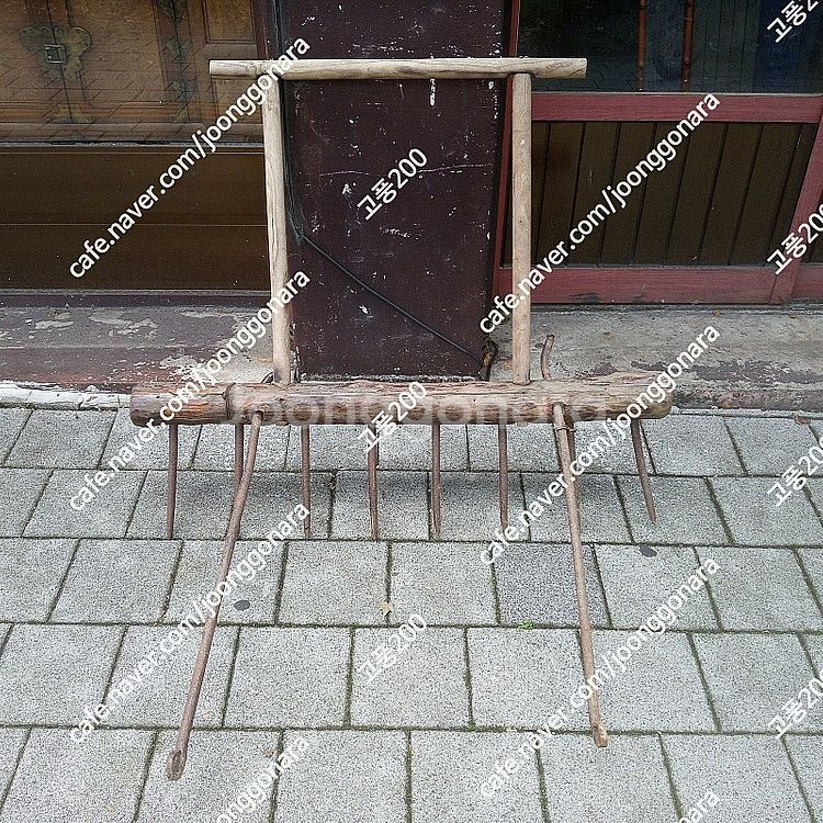 옛날 농기구 농사기구/ 써래/ 쓰래 / 고무레 / 도리...--0