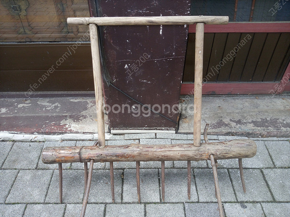 옛날 농기구 농사기구/ 써래/ 쓰래 / 고무레 / 도리...--1