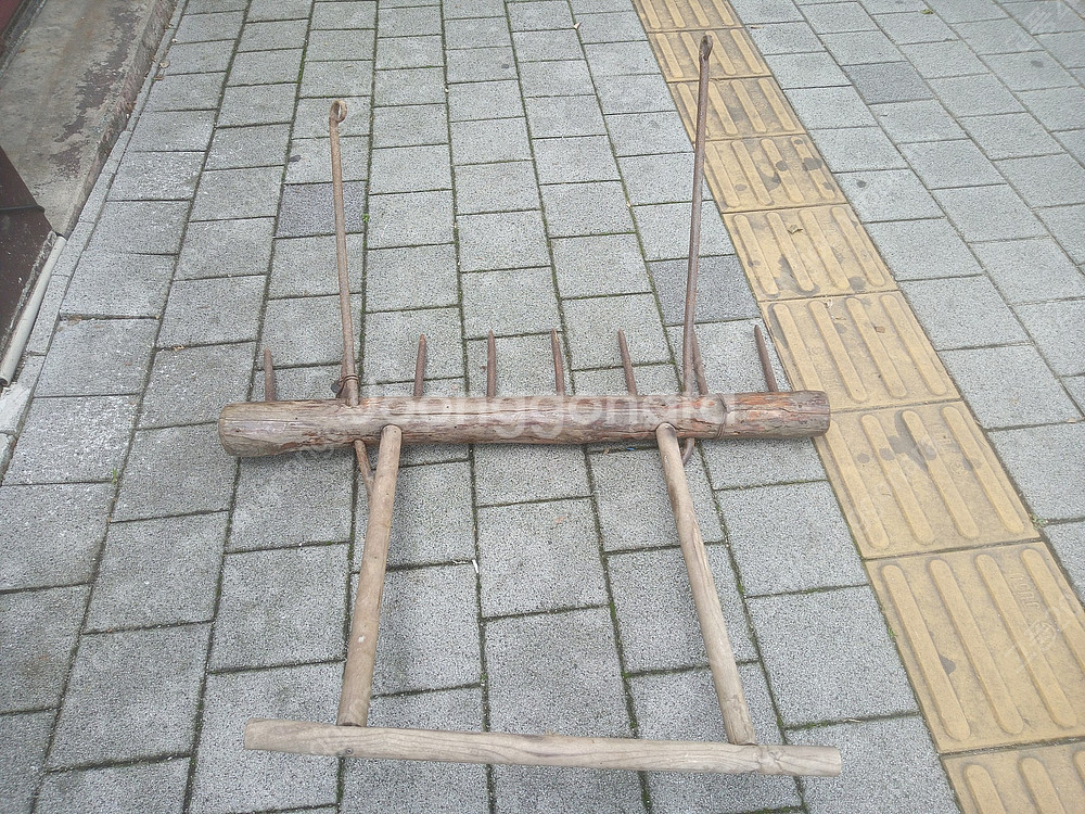 옛날 농기구 농사기구/ 써래/ 쓰래 / 고무레 / 도리...--2