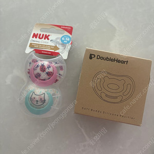더블하트 소프트버디 젖꼭지 1 + 누크 지니어스 노리개 젖꼭지 2