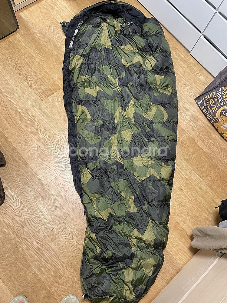 페더다운 침낭 550g 카모플라쥬 M--0
