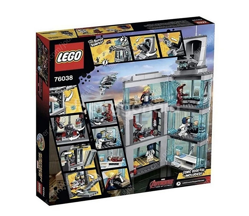 상상공장 레고 마블 슈퍼 히어로 76038 어벤져스 타워공격--1