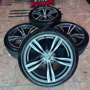BMW M5 스타일 19인치 휠타이어 팝니다(520d, 528i, 3gt)