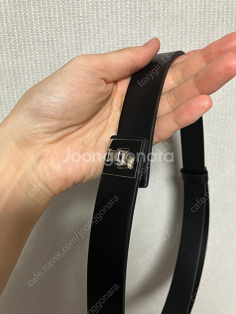 오르 orr 스퀘어 벨트 은장 (완전 새상품)--2