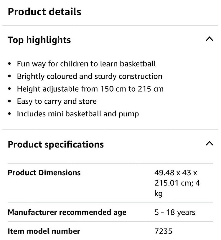 휴대용 어린이 농구대 mookie swingball 스윙볼--3