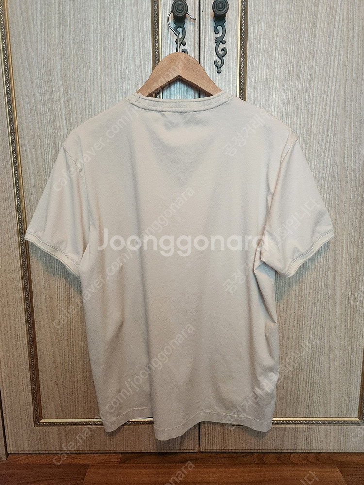 클럽모나코 반팔 티셔츠, 롱 맥코트 베이지, COS 오...--1