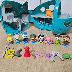 바다탐험 옥토넛 대형탐험선&옥토넛대원 피규어