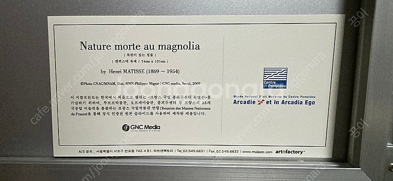 앙리 마티스 목련이 있는 정물--1
