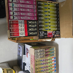 TDK, 후지필름 VHS 테이프 새제품 팝니다