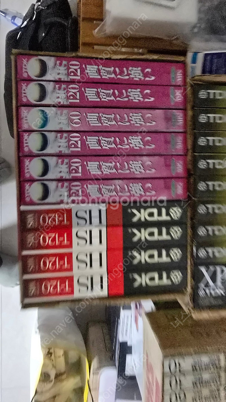 TDK, 후지필름 VHS 테이프 새제품 팝니다--1