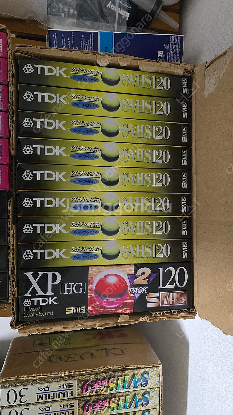 TDK, 후지필름 VHS 테이프 새제품 팝니다--2
