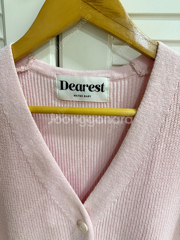 디어리스트 메이비베이비 면니트가디건 반팔--1