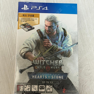 PS4 더 위쳐3 하츠 오브 스톤(미개봉)