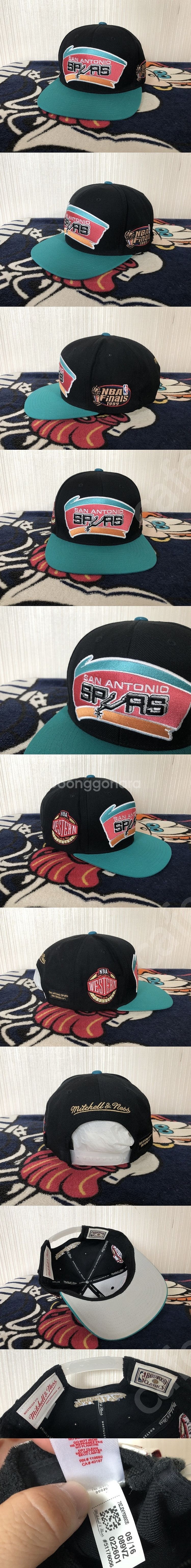 NBA 미첼앤네스 LA레이커스 골드스냅백/샌안토니오스퍼...--1