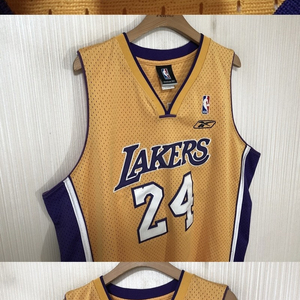NBA 리복 LA레이커스 올드유니폼/져지 M #24 코비브라이언트