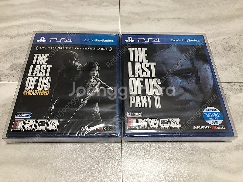 PS4 라스트 오브 어스 시리즈 미개봉 새제품--0