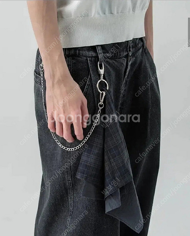 밀로아카이브 레이어 패브릭 키링 [빈티지 블루]--0