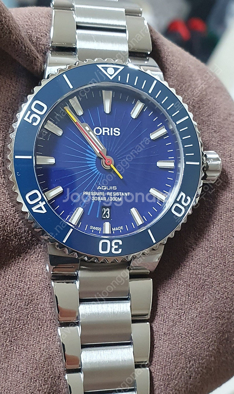 오리스 아퀴스 41.5mm 손오공 한정판 판매합니다 (...--1