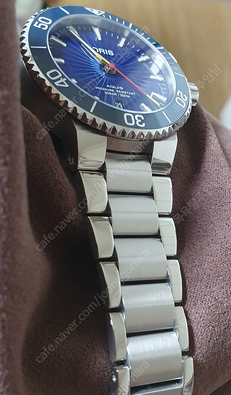 오리스 아퀴스 41.5mm 손오공 한정판 판매합니다 (새제품급)--3