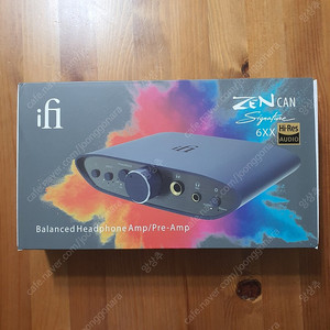 ifi ZEN CAN Signature 6XX (젠캔 시그니처) 앰프 판매합니다