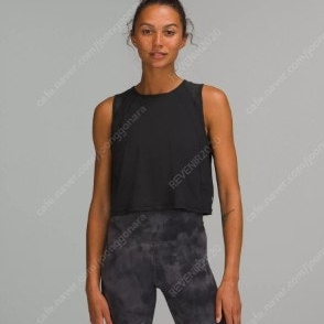 (새상품) 룰루레몬 lululemon 스컬프트 탱크 크롭탑 사이즈 0