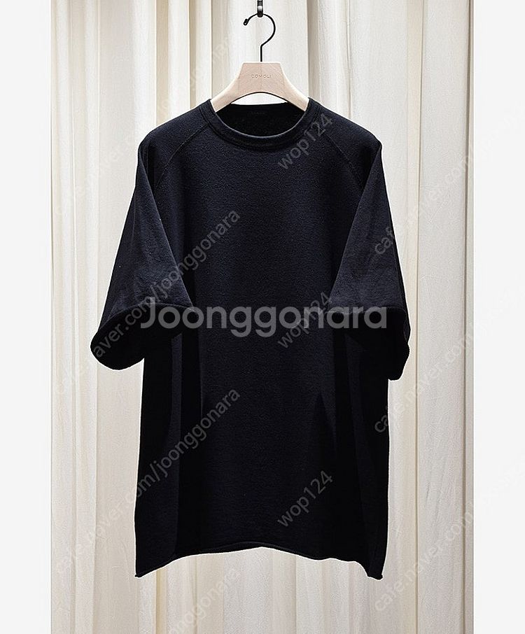 25SS COMOLI 코모리 LW 반팔 스웻 사이즈 3--0