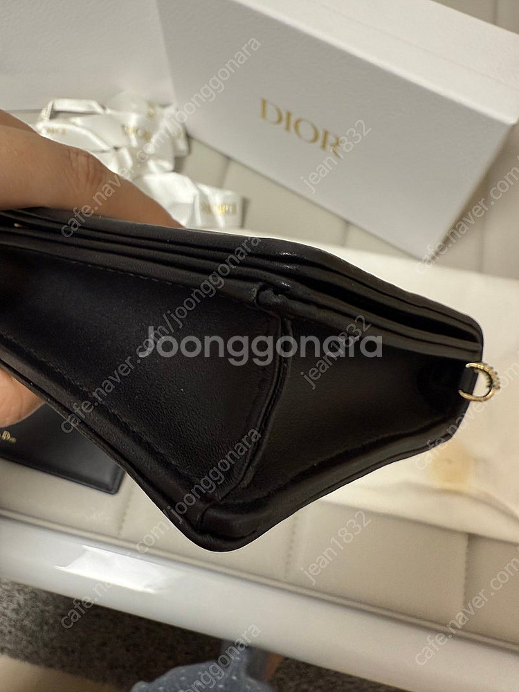 (가격내림)디올 레이디 woc 블랙 까나쥬 판매해요.--4