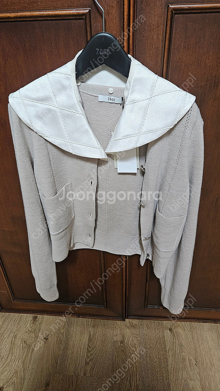 ZOOC 세일러 카라니트가디건--4