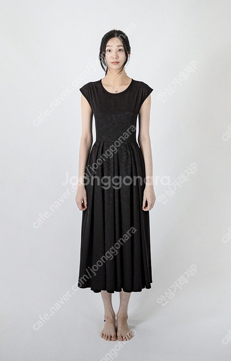 베르데오시도 티파니 드레스 블랙자카드 S사이즈 기장수선 (Verdeossido Tiffany dress black ...--3