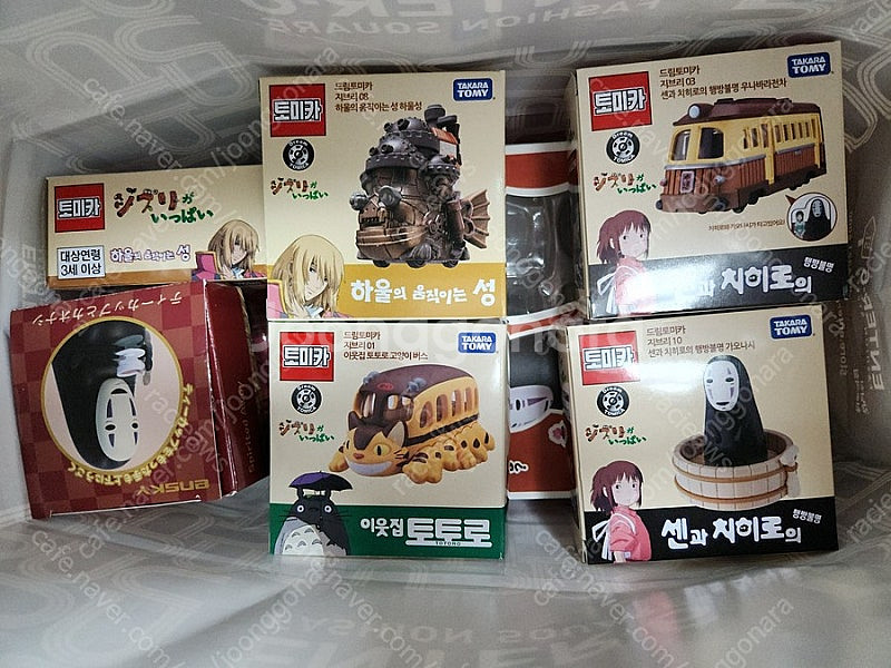 명탐정 코난 시리즈, 가오나시, 지브리 등 피규어 일괄...--2
