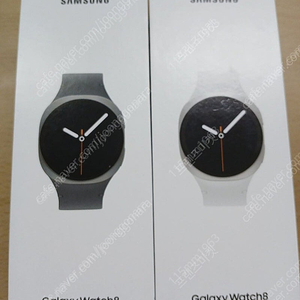 갤럭시 워치 8 40mm (그라파이트, 실버)