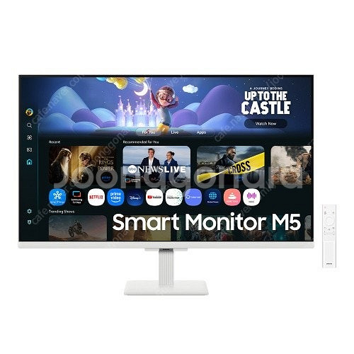 삼성 스마트모니터 M5 32인치 2025년형 화이트 새...--0