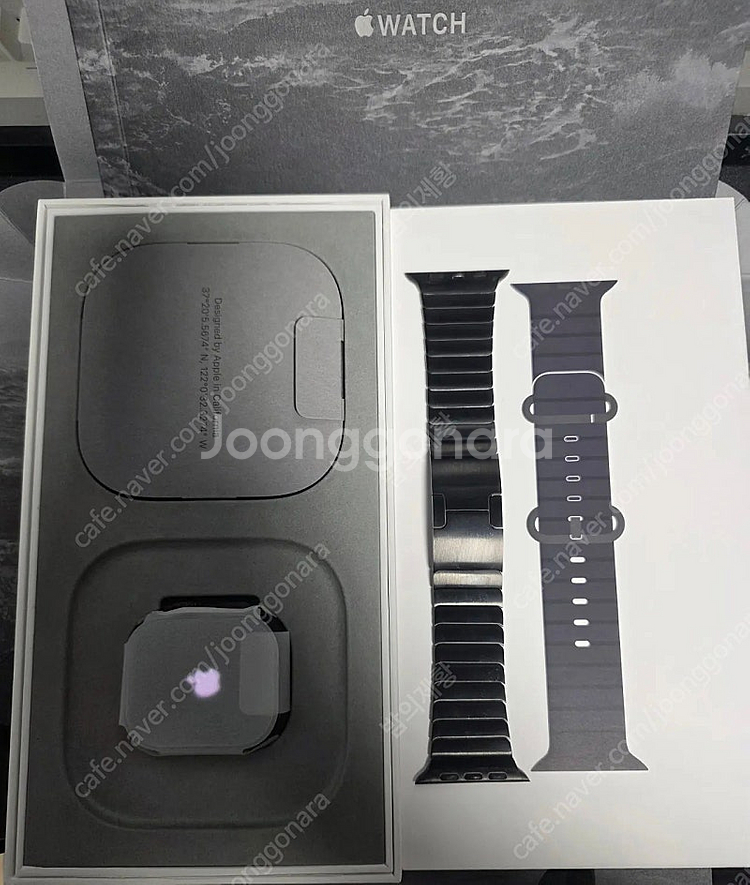 애플워치울트라2셀룰러 블랙 팝니다--1