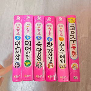 예쁜공주 한자사전 공주동화 속담사전