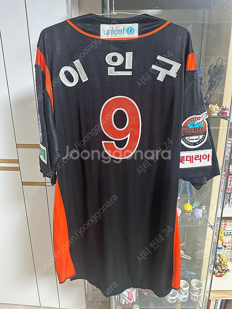 롯데자이언츠 이인구 실착어웨이유니폼--0
