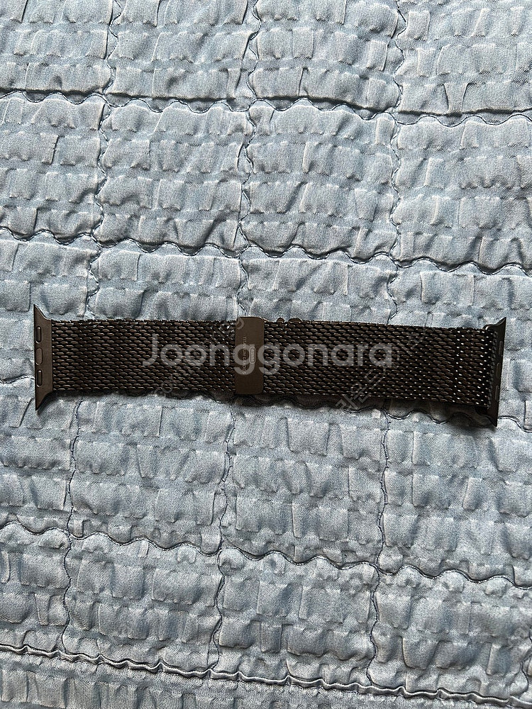 애플워치 49mm 티타늄 밀레니즈 루프 M 블랙--0
