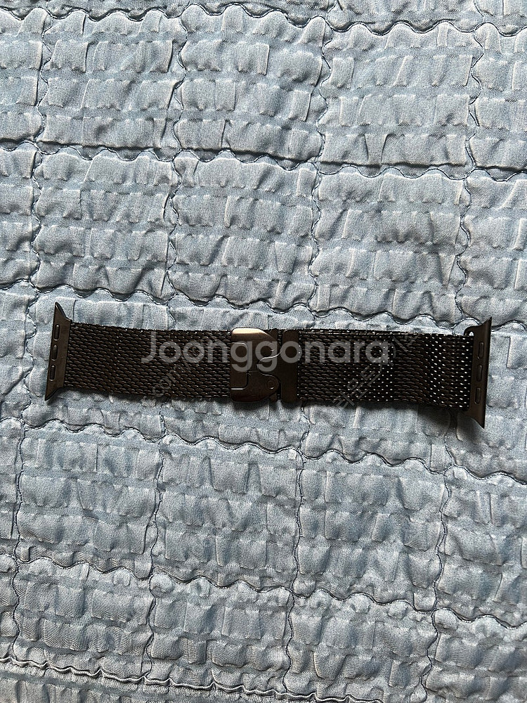 애플워치 49mm 티타늄 밀레니즈 루프 M 블랙--1