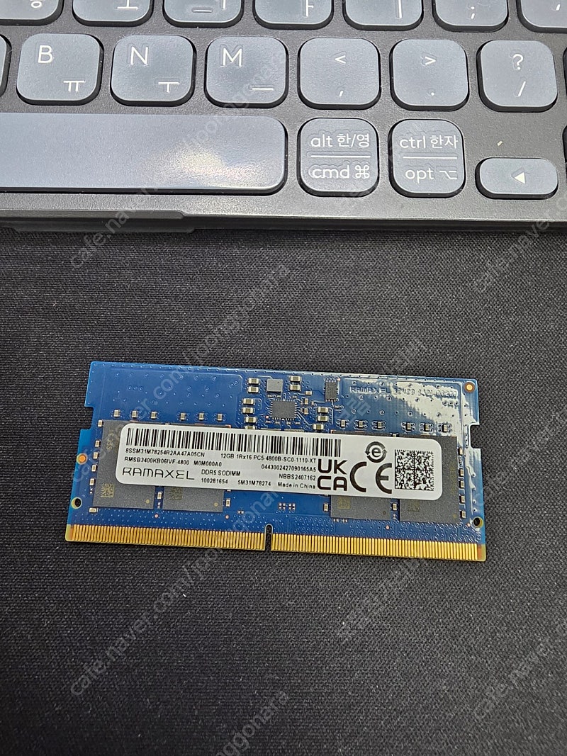 노트북 메모리 RAMAXEL DDR5 12기가