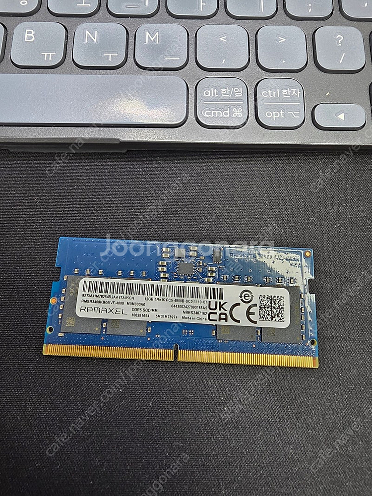 노트북 메모리 RAMAXEL DDR5 12기가--0