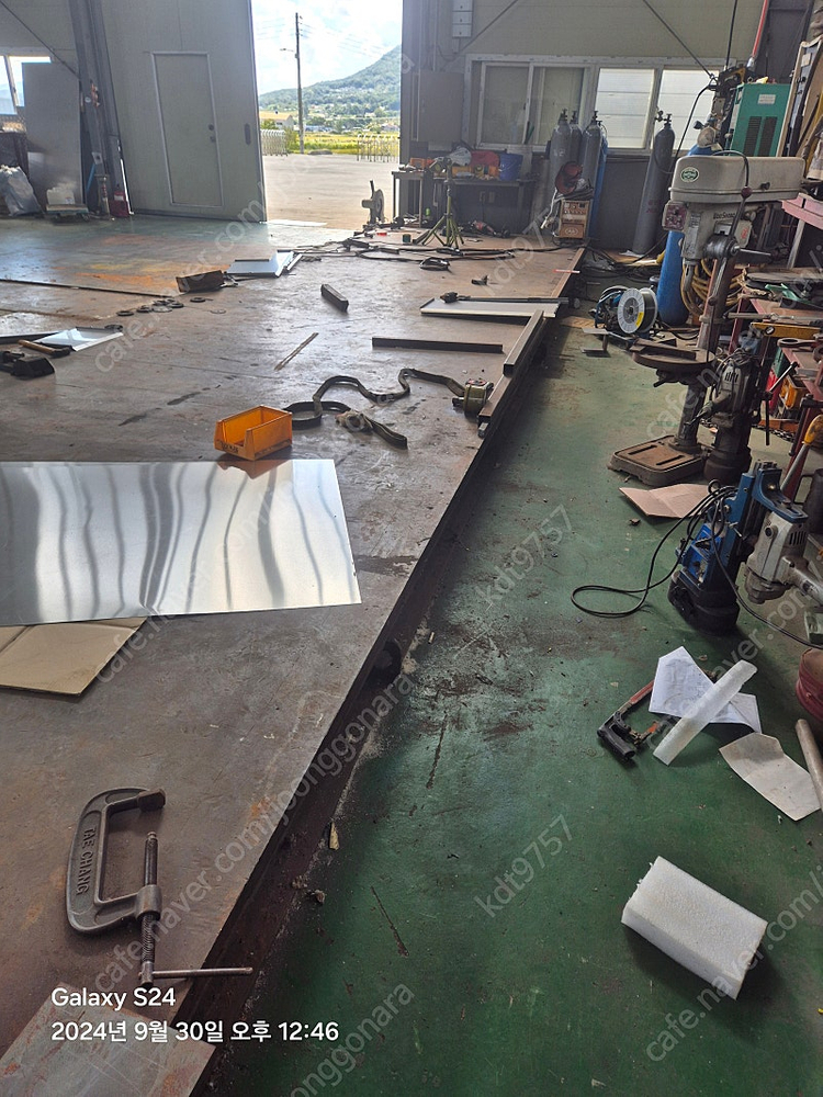 제관 용접 정반--1