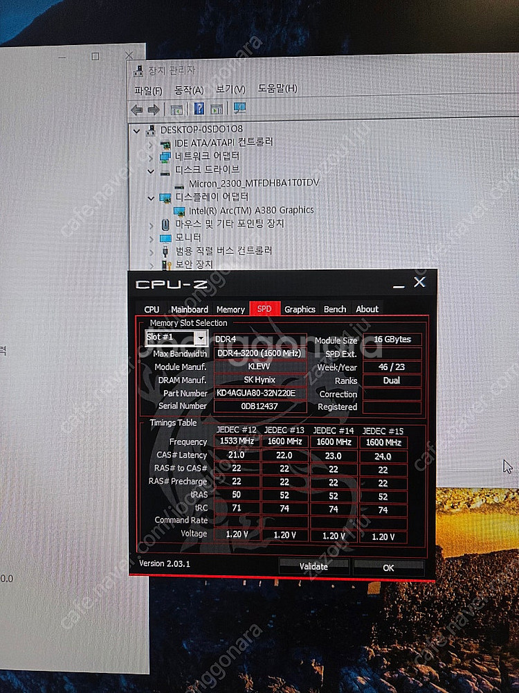 i5 11400f + 인텔 a380 / 램32 ssd1...--3