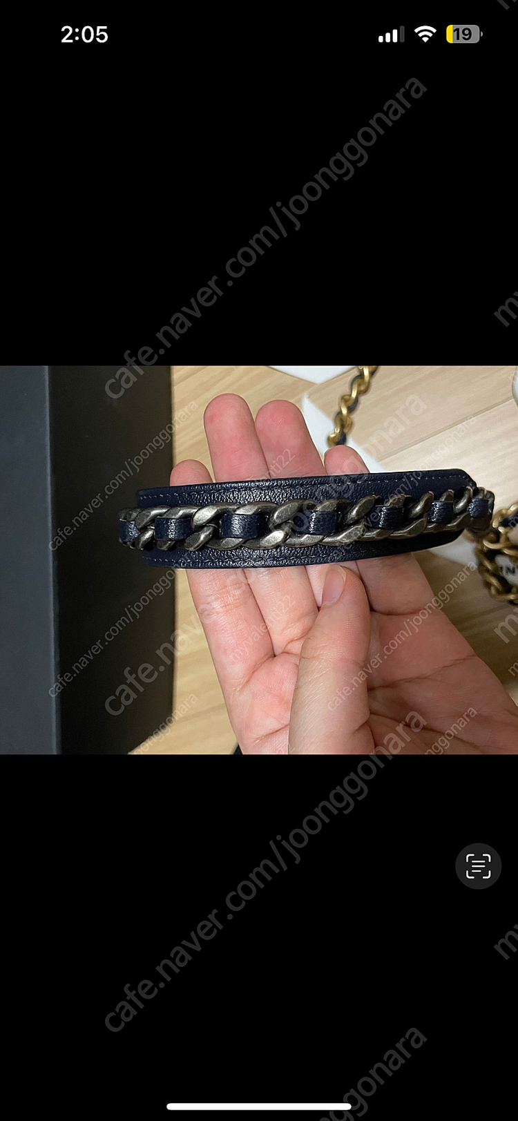 샤넬19 동그리 탬버린백 이미지