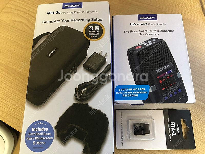 ZOOM H2essential 레코더 녹음기 팝니다!--0